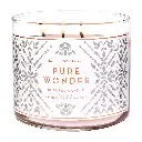 BATH & BODY WORKS - PURE WONDER SCENTED CANDLE 411G