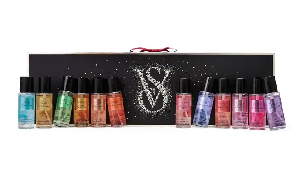  VICTORIAS SECRET - THE ULTIMATE MIST EXPLORARION SET 12 BODY MIST * 75ML