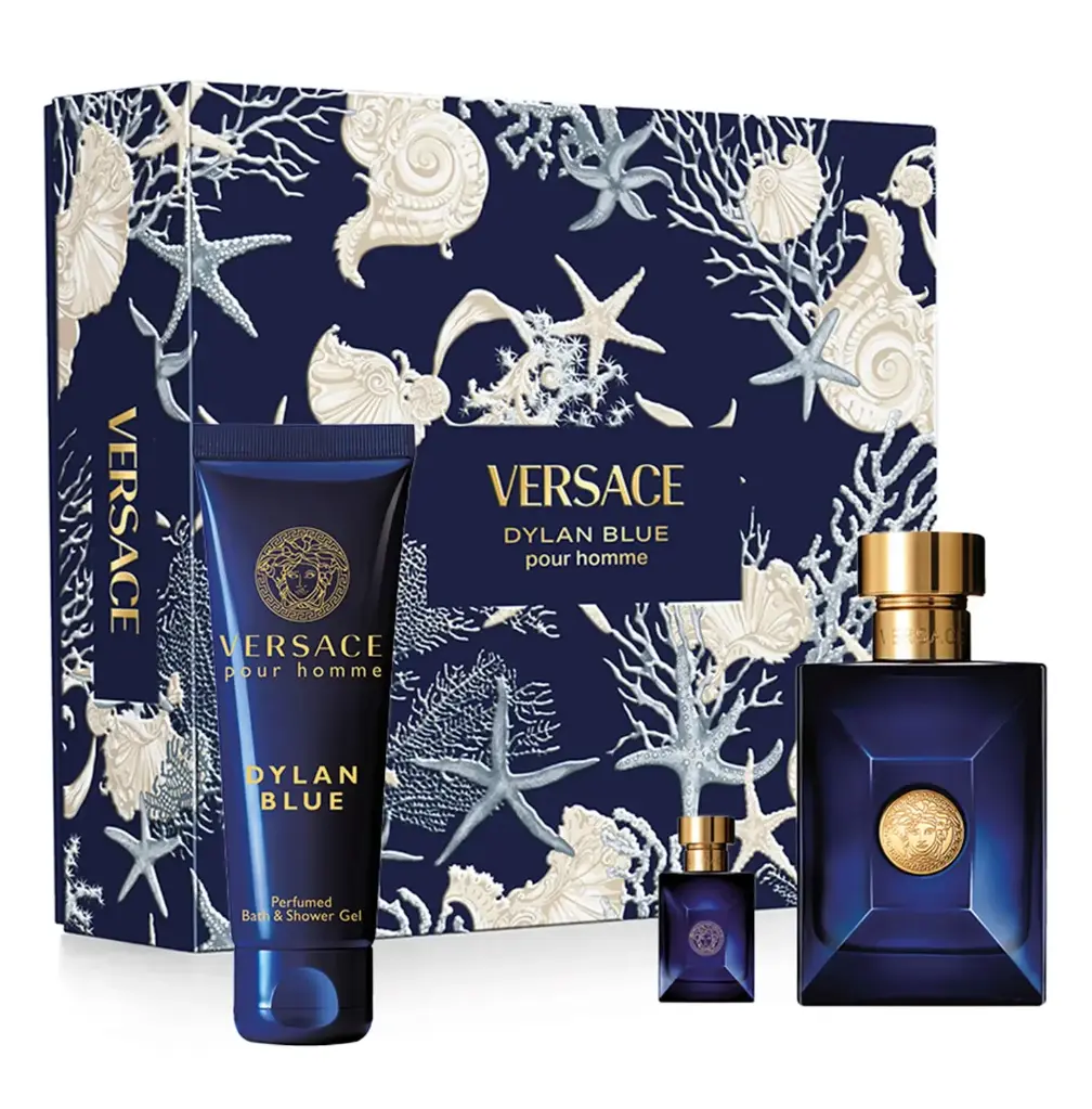 فيرزاتشي - طقم دايلان بلو او دي تي 100 مل + 5 مل + شور جيل 150 مل