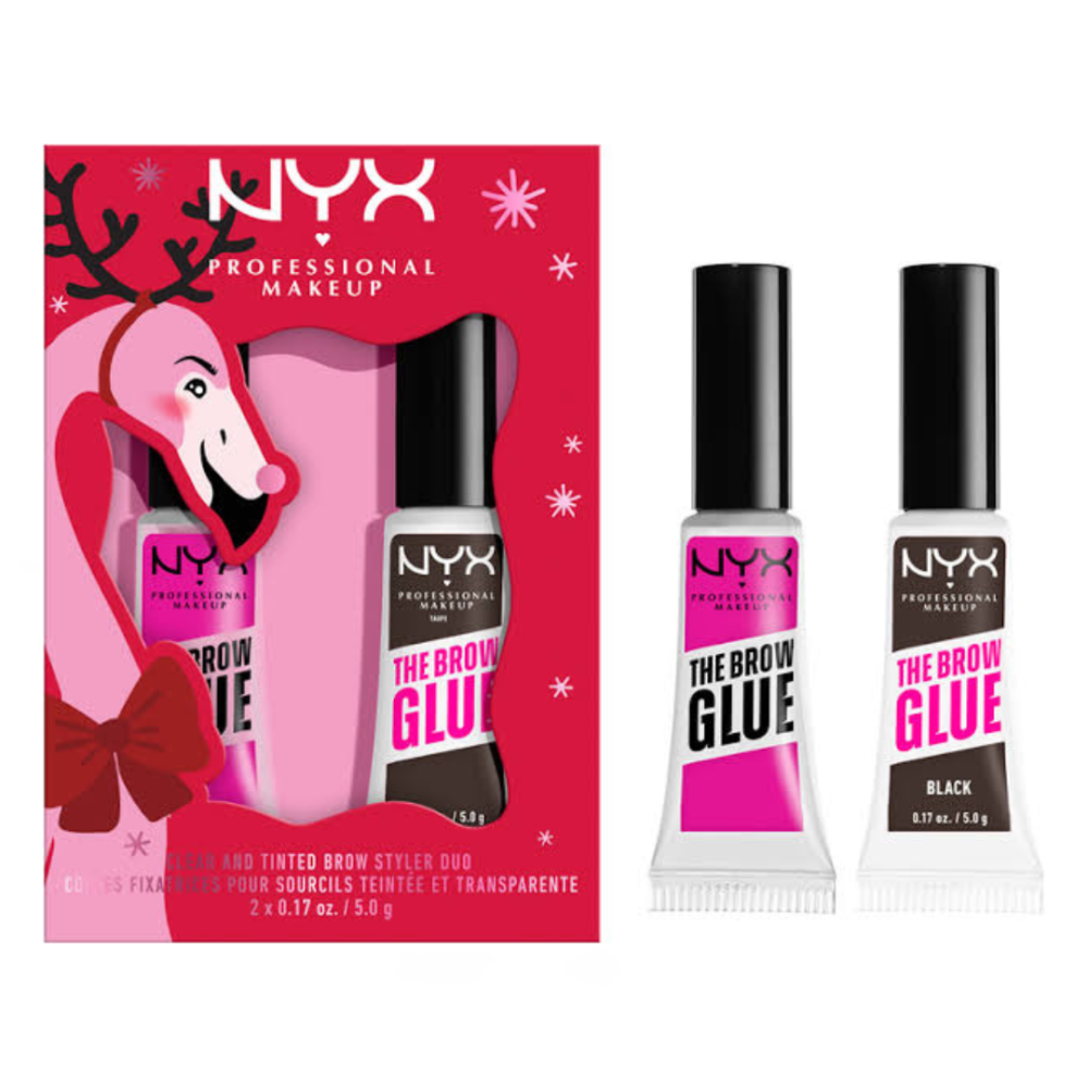 ان واي اكس - مصفف حواجب شفاف وملون ديو