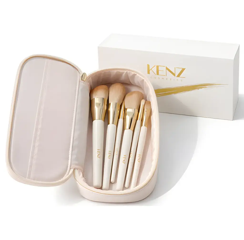 KENZ COSMETICS - MAKEUP BRUSHES SET 6PCS