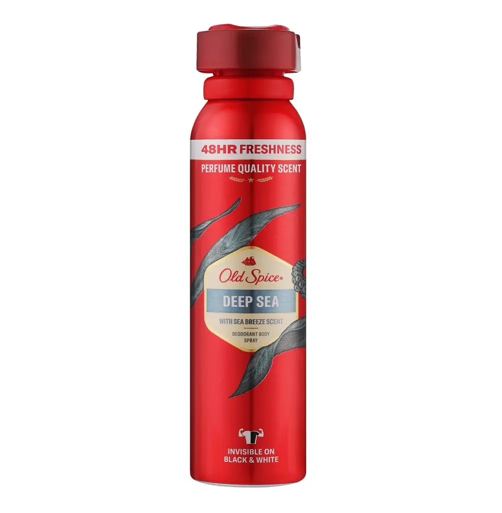 OLD SPICE - DEO BODY SPRAY DEEP SEA WITH SEA BREEZE SCENT 150ML