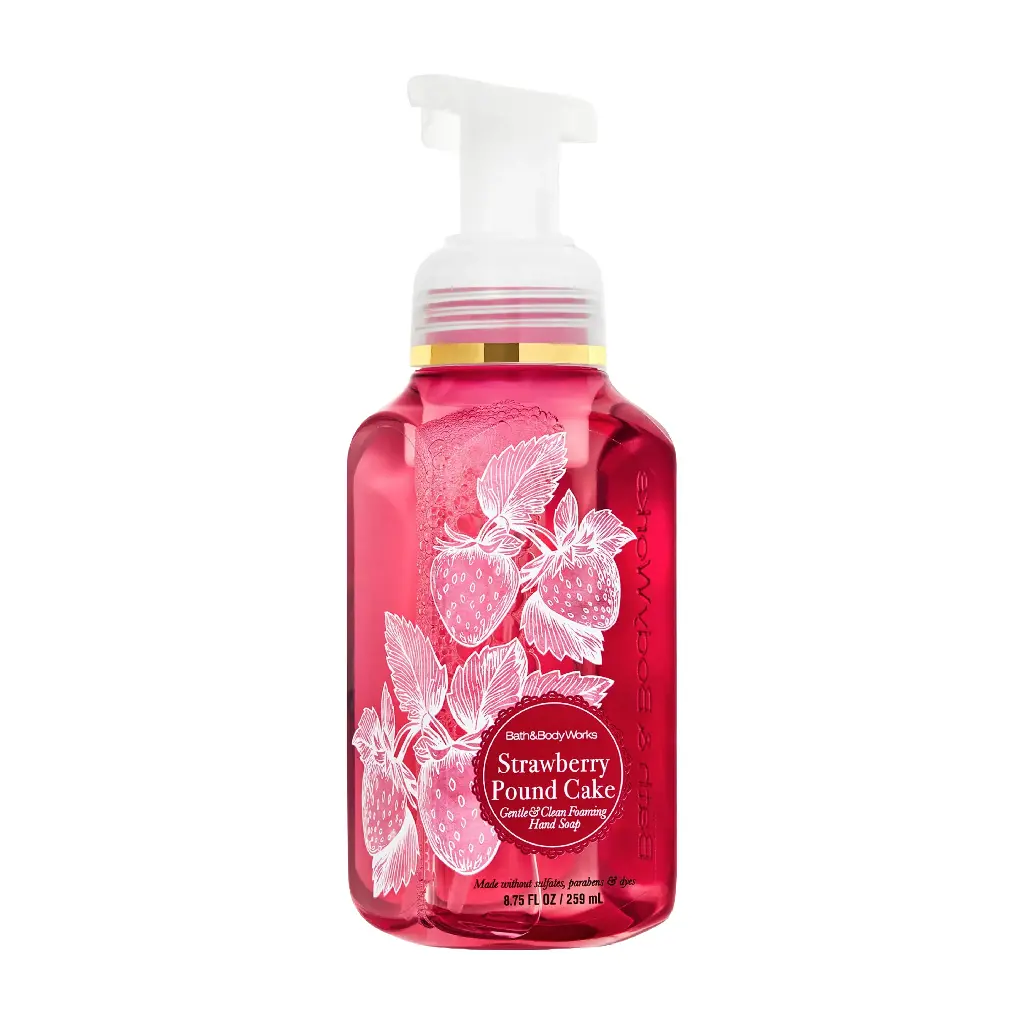 BATH & BODY WORKS - STRAWBERRY POUND CAKE GENTLE FOAMING HAND SOAP 259ML