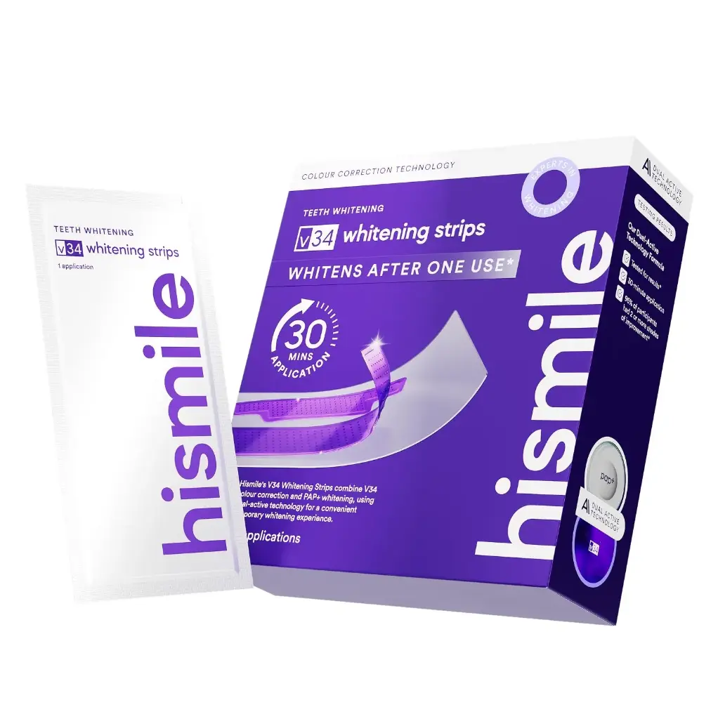 HISMILE - V34 WHITENING STRIPS 14 PCS