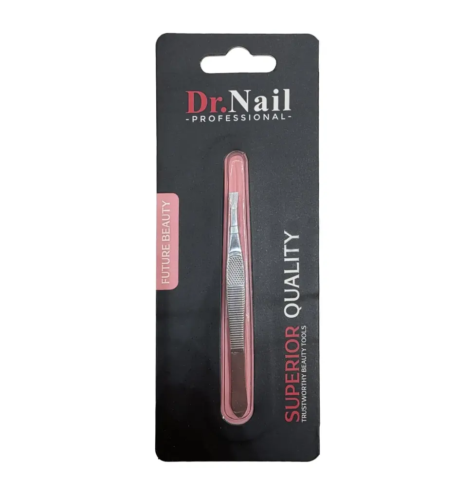 DR.NAIL - PROFESSIONAL EYEBROW TWEEZER DR-075