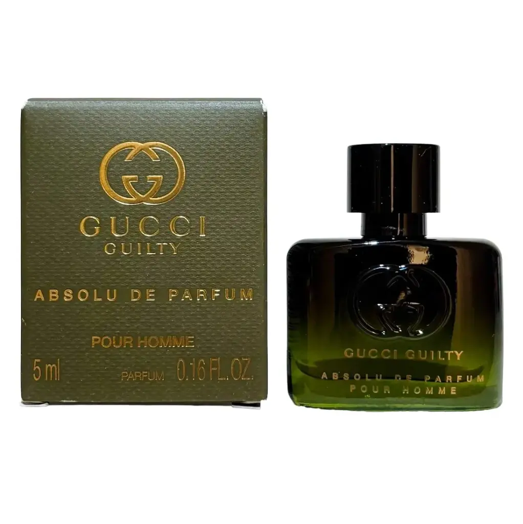 GUCCI - GUILTY ABSOLU DE PARFUM POUR HOMME 5ML MINI PERFUME