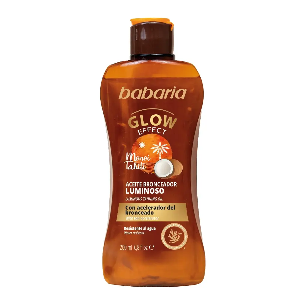 BABARIA - GLOW EFFECT MONOI TAHITI TANNING OIL 200ML