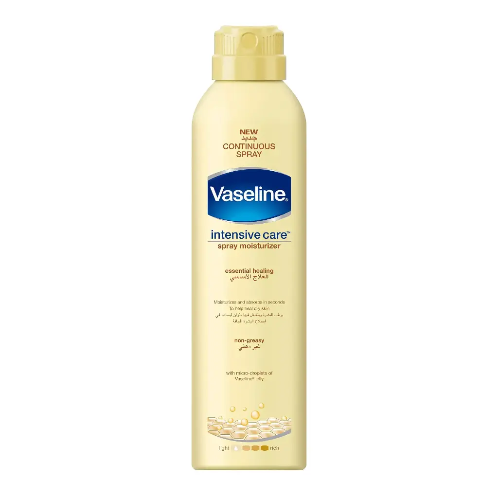 VASELINE - INTENSIVE CARE SPRAY MOISTURIZER ESSENTIAL HEALING 190ML