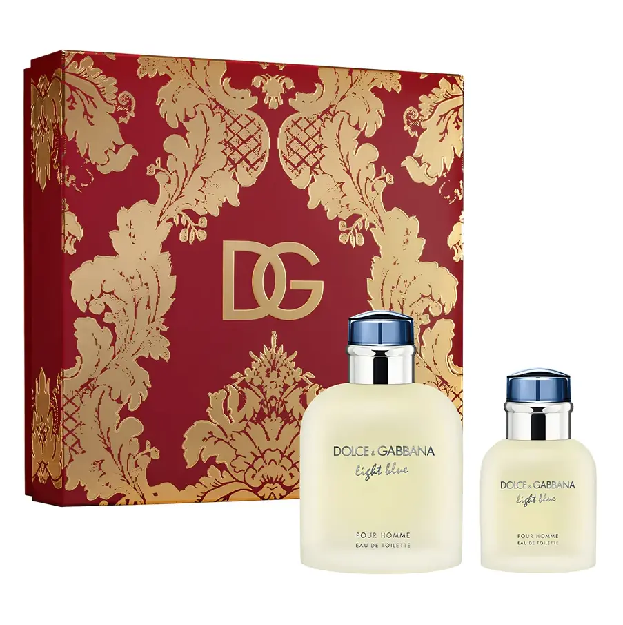 DOLCE & GABBANA - GIFT SET LIGHT BLUE POUR HOMME EDT 125ML + 40ML