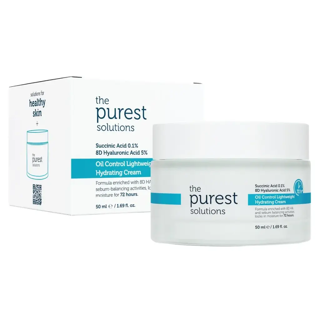 THE PUREST SOLUTIONS - OIL CONTROL LIGHTWEIGHT 72HOURS HYDRATING CREAM 50ML