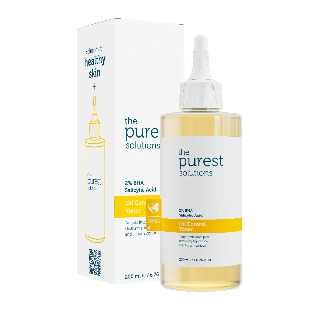 THE PUREST SOLUTIONS - OIL CONTROL TONER 2% BHA SALICYLIC ACID 200ML