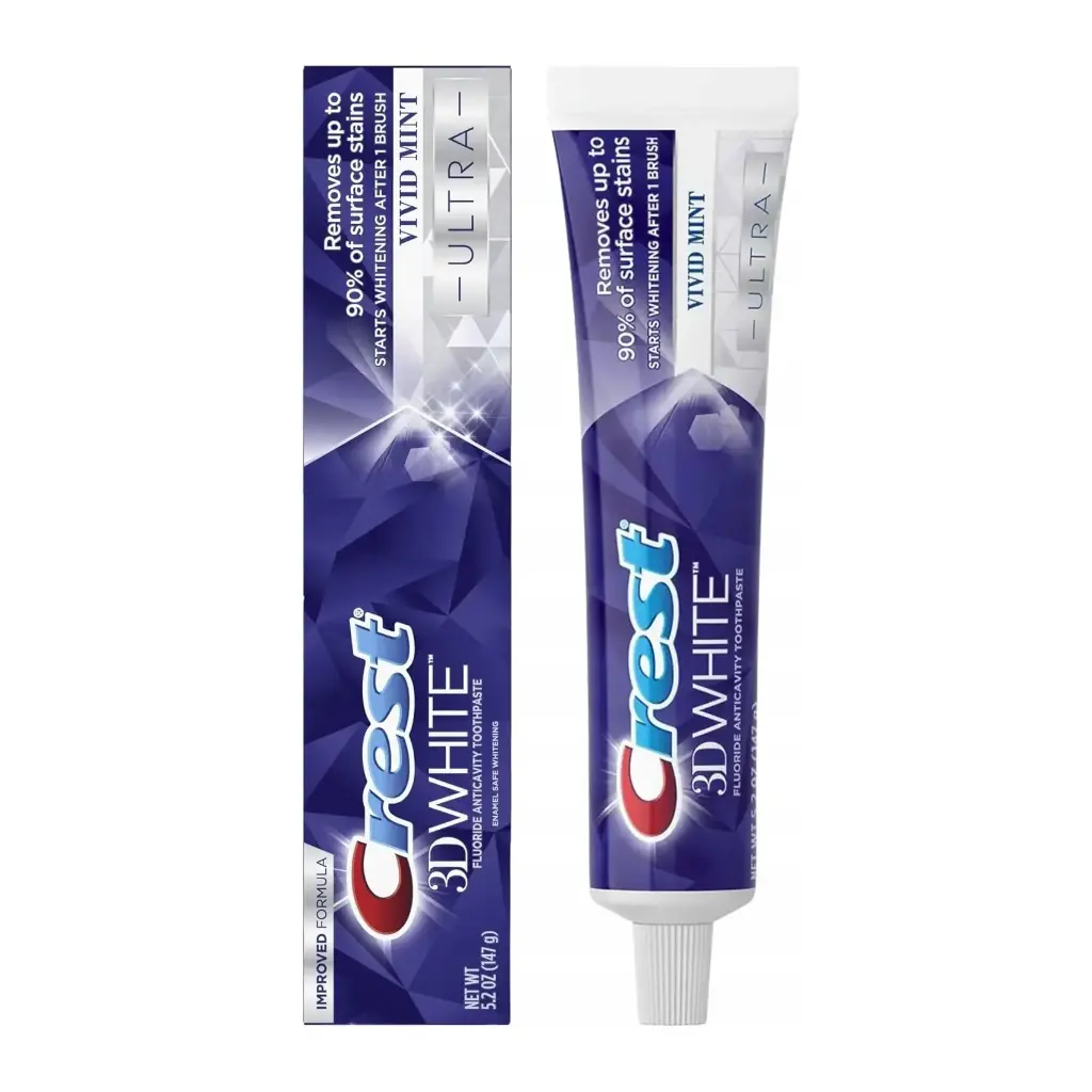 CREST - 3D WHITE ULTRA VIVID MINT 147G
