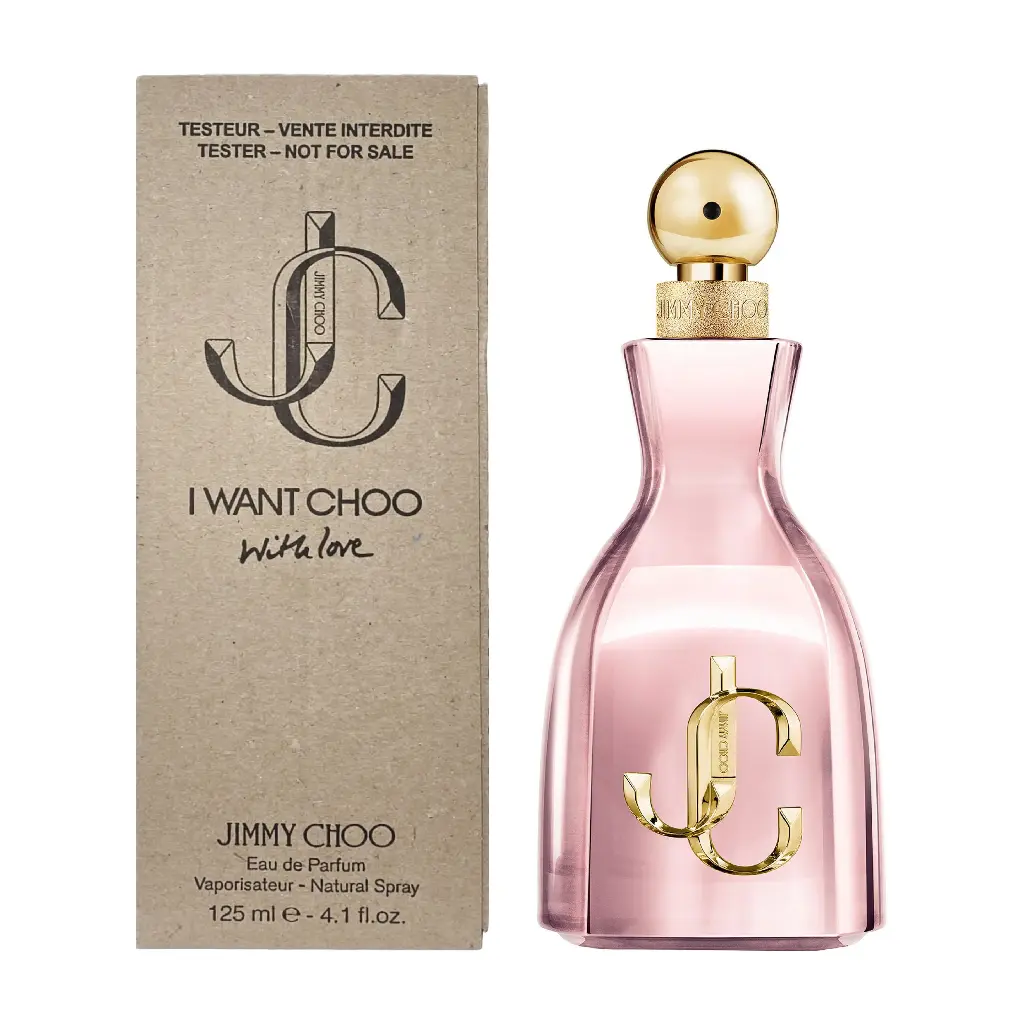 TESTER - JIMMY CHOO - I WANT CHOO WITH LOVE EDP 125ML