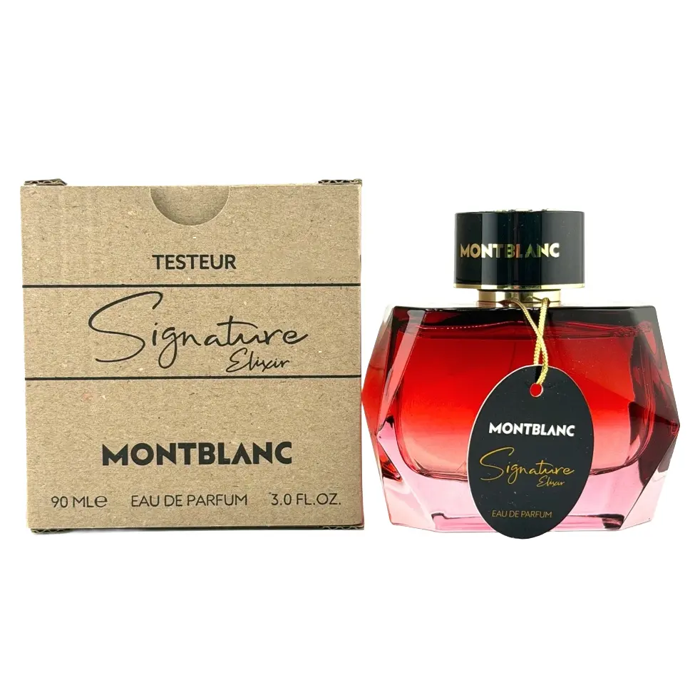 TESTER - MONT BLANC - SIGNATURE ELIXIR EDP 90ML