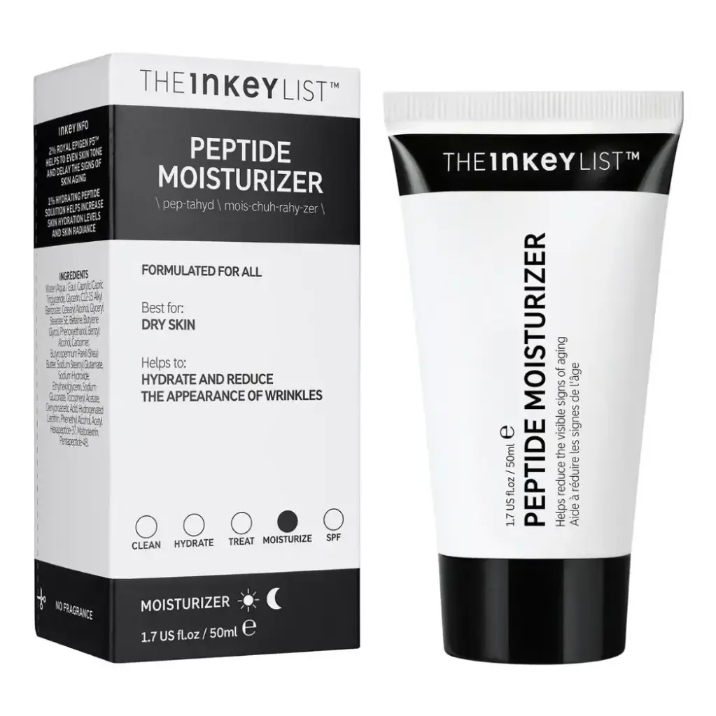 THE INKEY LIST - PEPTIDE MOISTURIZER 50ML