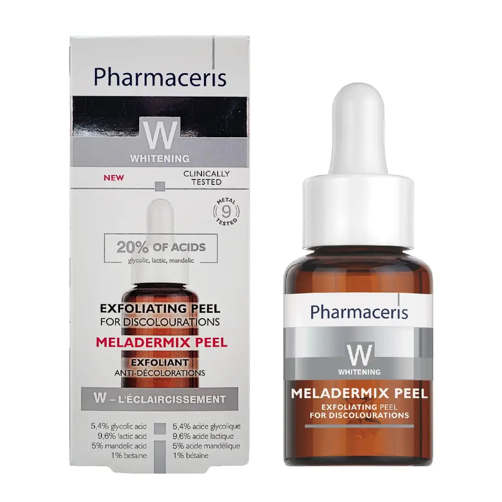 PHARMACERIS - W WHITENING MELADERMIX PEEL EXFOLIATING PEELING AGAINST DISCOLORATION 30ML