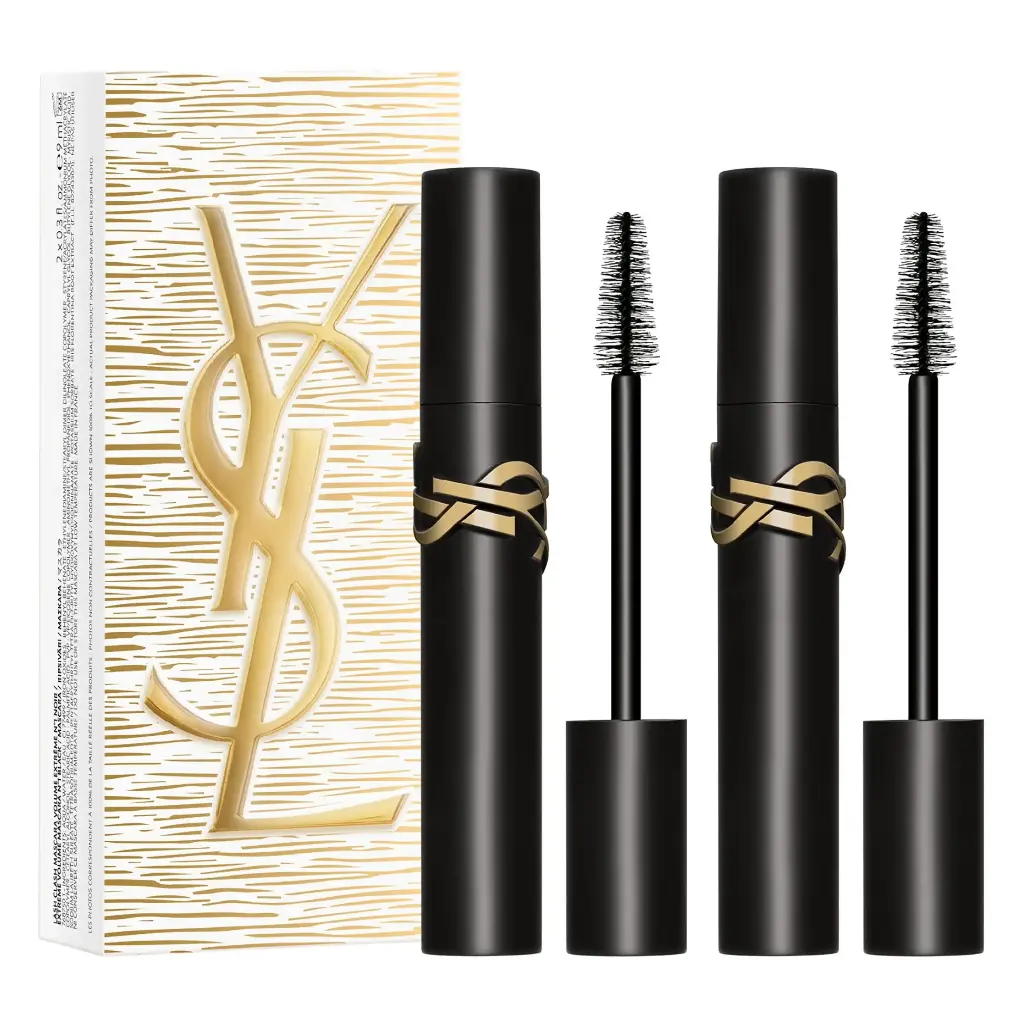 YVES SAINT LAURENT YSL - LASH CLASH MASCARA VOLUME EXTREME N1 NOIR 2*9ML DUO GIFT SET