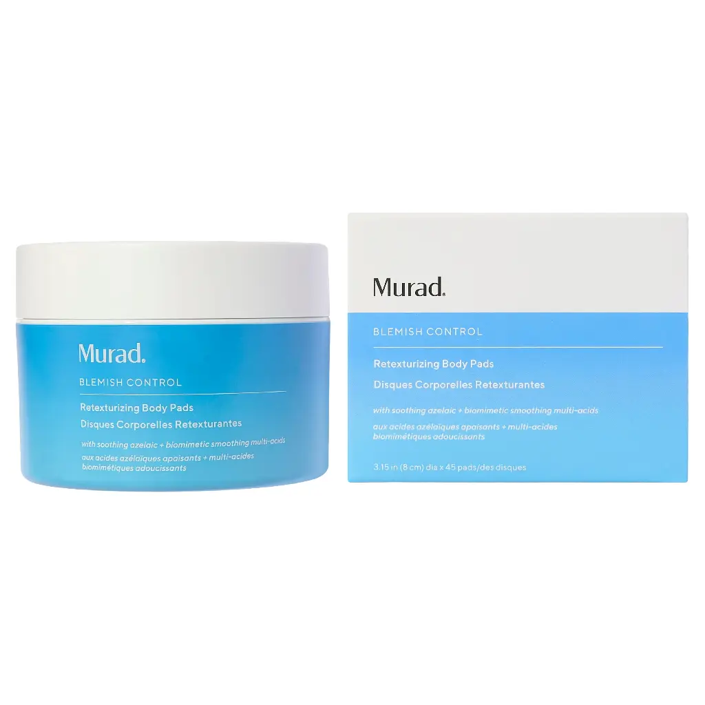 MURAD - ACNE RETEXTURIZING FACE & BODY PADS 45PADS