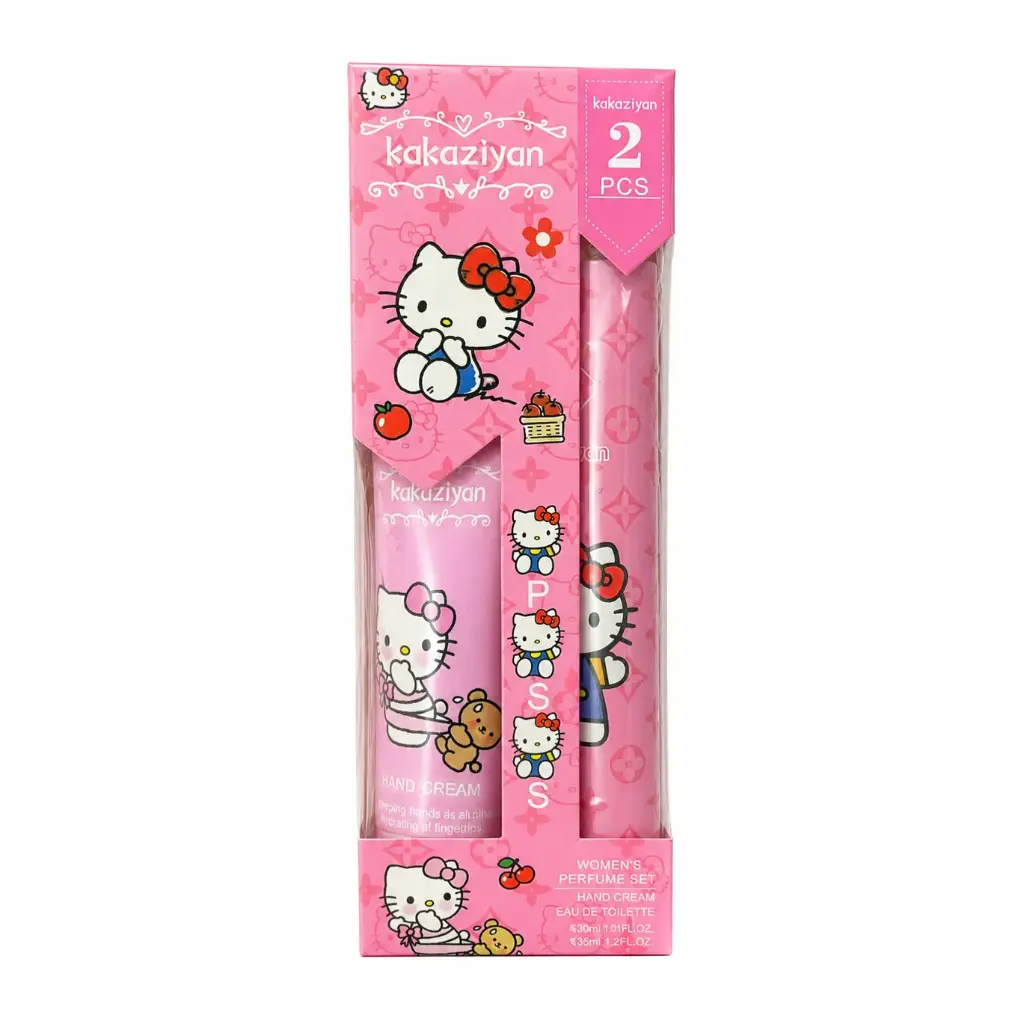 KAKAZIYAN - HELLO KITTY PERFUME + HAND CREAM