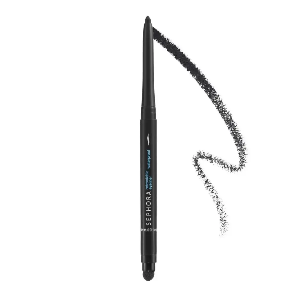 SEPHORA - RETRACTABLE EYELINER WATERPROOF 01 MATTE BLACK 0.31G