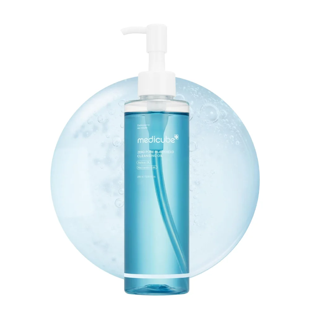MEDICUBE - ZERO PORE BLACKHEAD DEEP CLEANSING OIL 205ML