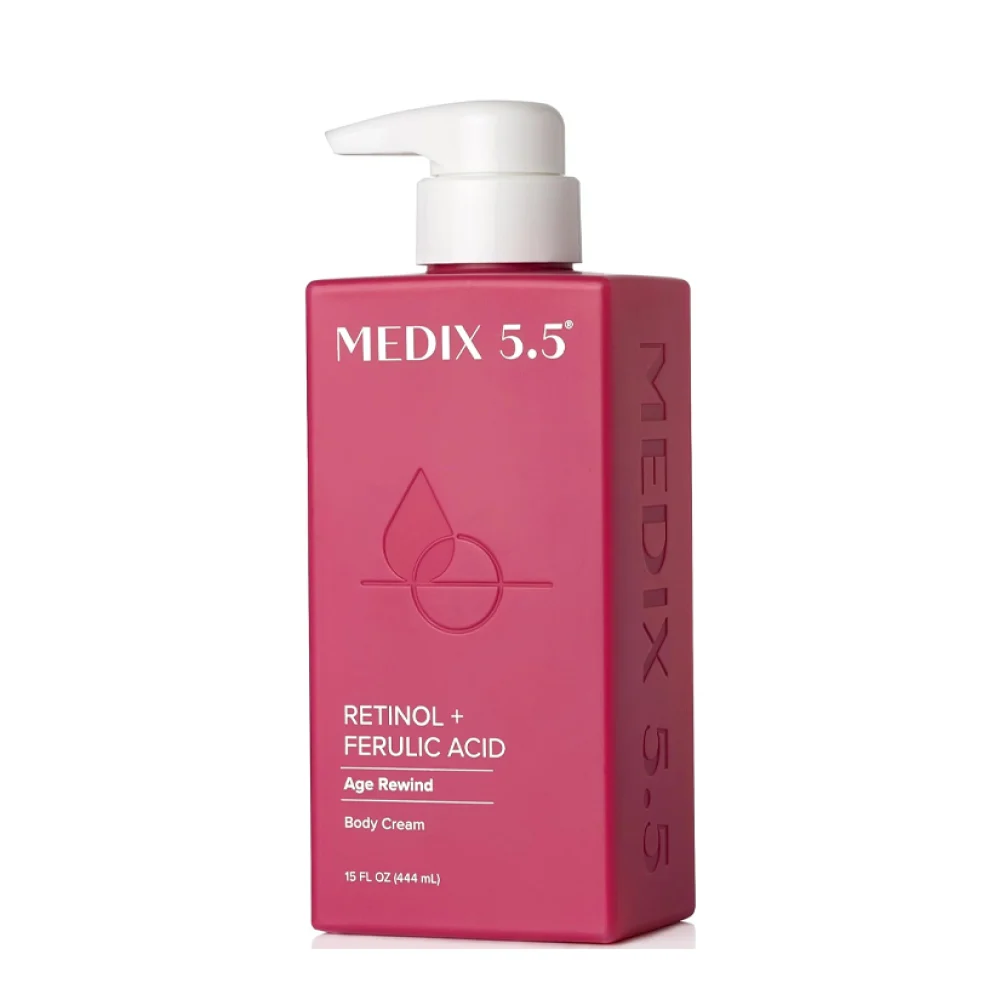 MEDIX 5.5 - RETINOL + FERULIC ACID BODY CREAM TREATMENT 444ML