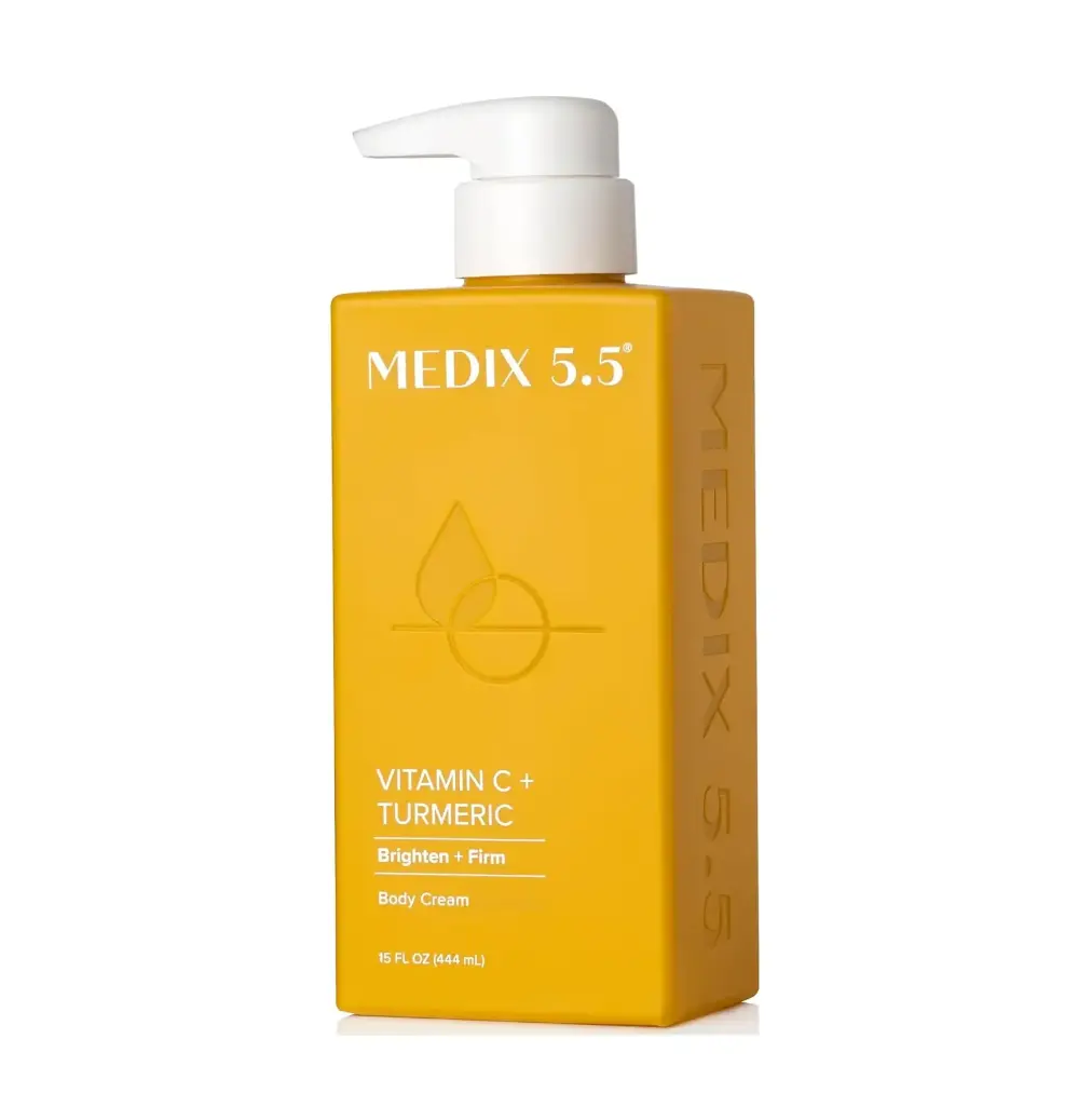 ميديكس 5.5 - كريم جسم بفيتامين سي والكركم 444 مل