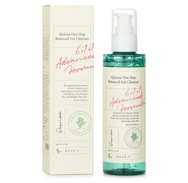 AXIS-Y - QUINOA ONE-STEP BALANCED GEL CLEANSER 180ML