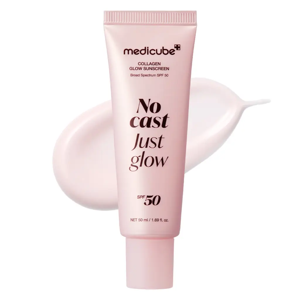 MEDICUBE - NO CAST JUST GLOW COLLAGEN SUNSCREEN SPF50+ 50ML