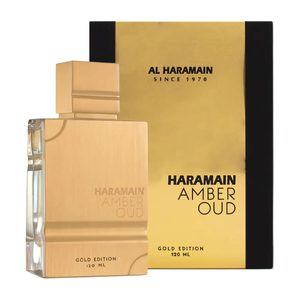 الحرمين - عطر عمبر عود جولد ايديشن او دي بي 120 مل