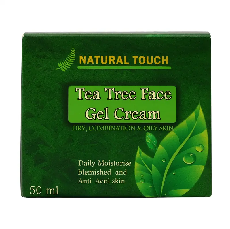NATURAL TOUCH - TEA TREE FACE GEL CREAM 50ML