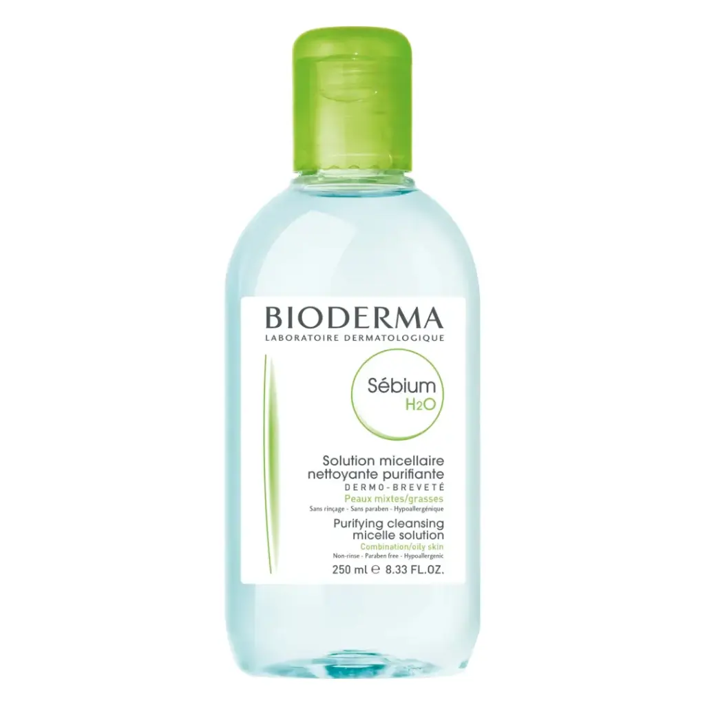 BIODERMA - SEBIUM H20 PURIFYING CLEANSING MICELLAR SOLUTION 250ML
