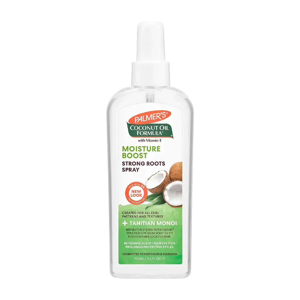 PALMERS - COCONUT OIL FORMULA, MOISTURE BOOST STRONG ROOTS SPRAY 150ML
