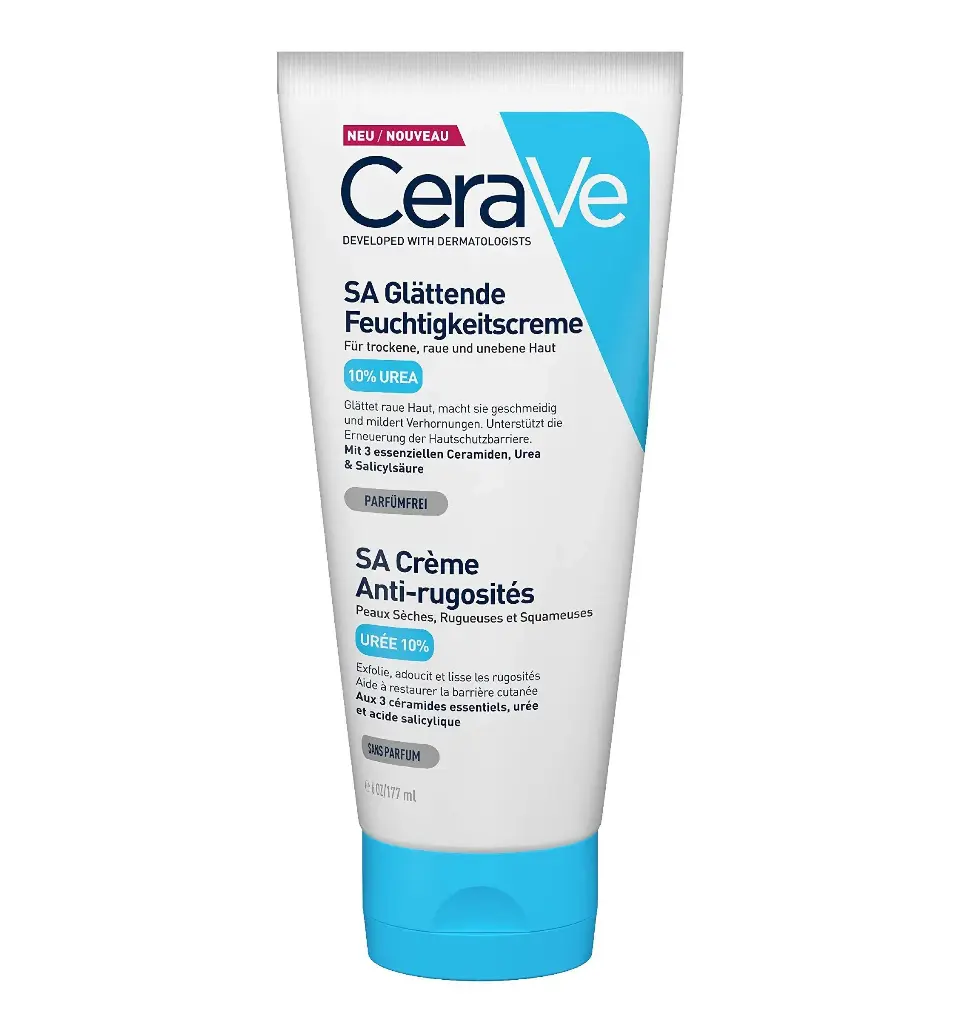 CERAVE - SA SMOOTHING CREAM FOR DRY ROUGH BUMPY SKIN 177ML