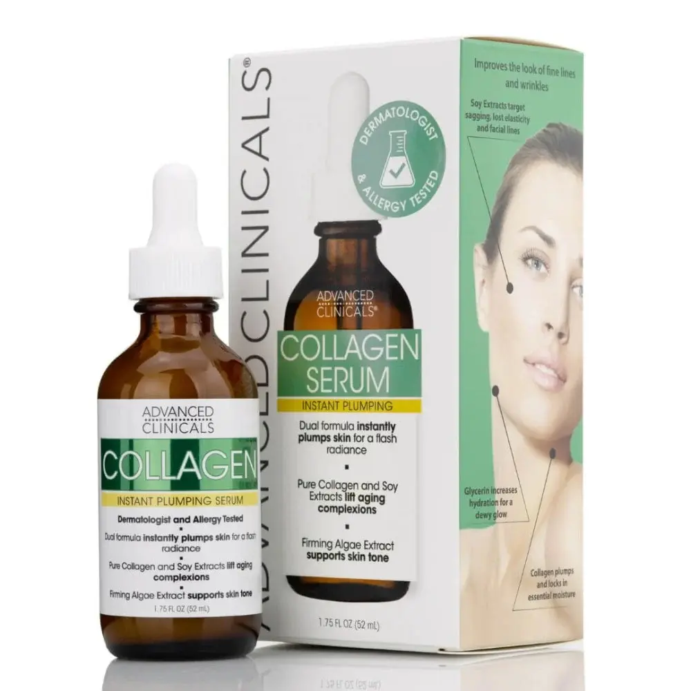 ADVANCED CLINICALS - COLLAGEN SKIN SERUM 52ML