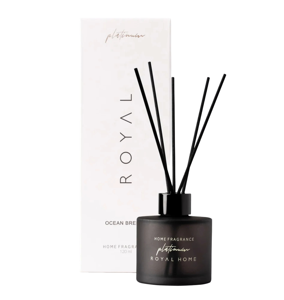 رويال بلاتينيوم - أعواد معطرة للمنزل برائحة نسيم المحيط 120 مل