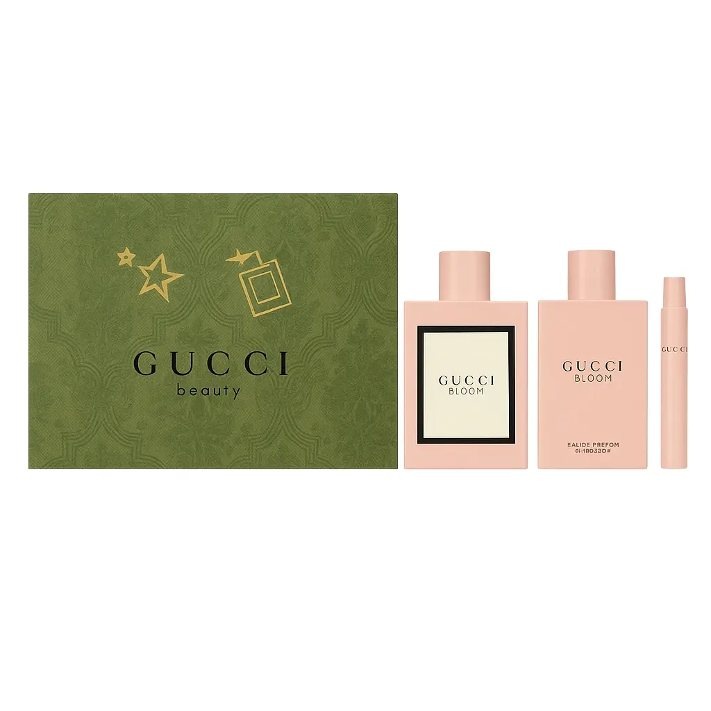 جوتشي - طقم بلوم او دي بي 100 مل + 10 مل + بودي لوشن 100 مل