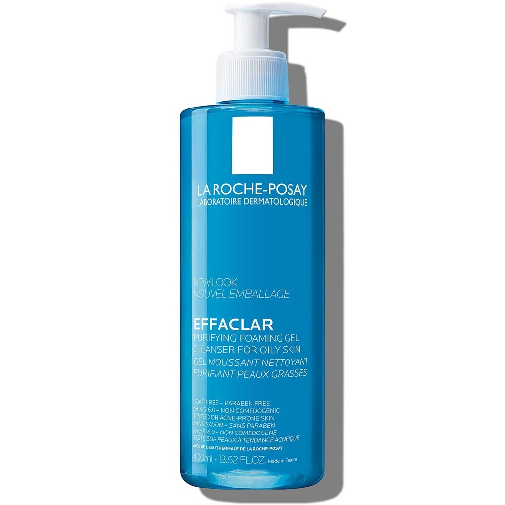 LA ROCHE POSAY - EFFACLAR PURIFYING FOAMING GEL FACE CLEANSER FOR OILY SKIN 400ML‏