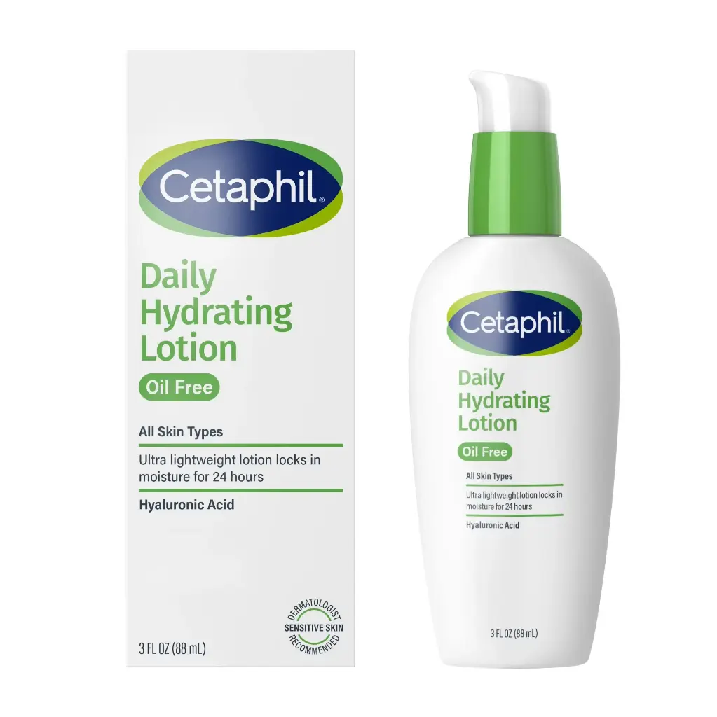 CETAPHIL - OIL-FREE HYDRATING FACE LOTION WITH HYALURONIC ACID 88ML
