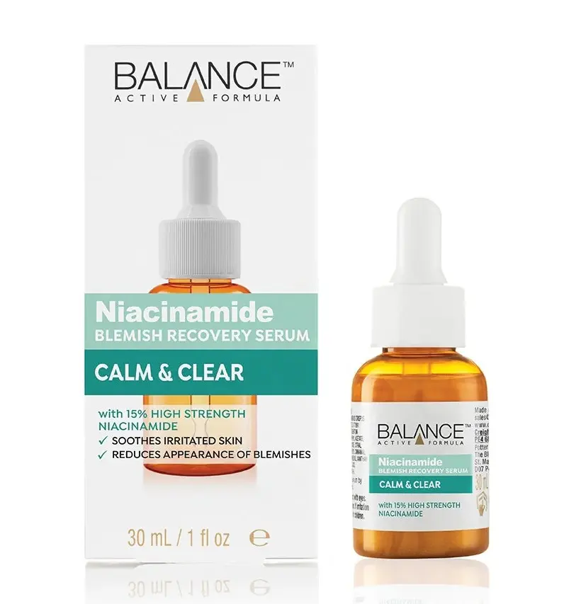 BALANCE ACTIVE FORMULA - NIACINAMIDE BLEMISH RECOVERY SERUM CLEAR 30ML