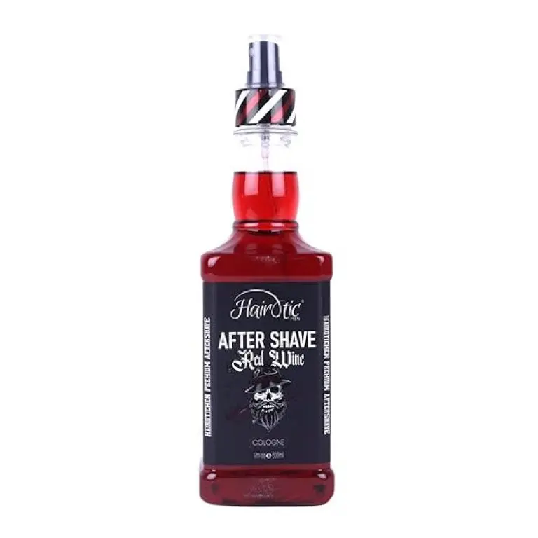 HAIROTIC MEN - RED WINE AFTER SHAVE COLOGNE 500ML