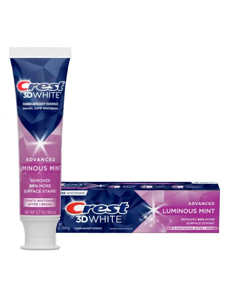 CREST - 3D WHITE ADVANCED LUMINOUS MINT 104G
