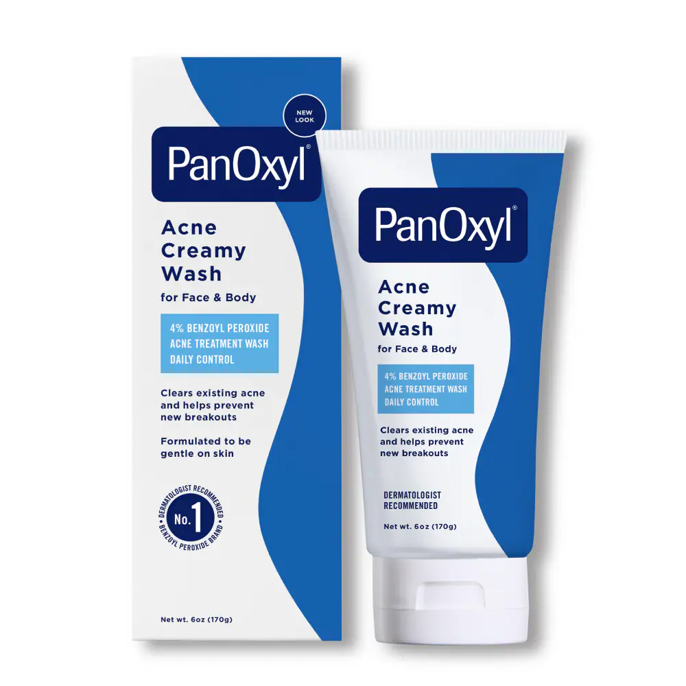 PANOXYL - ACNE CREAMY WASH FOR FACE & BODY 4% BENZOYL PEROXIDE 170G