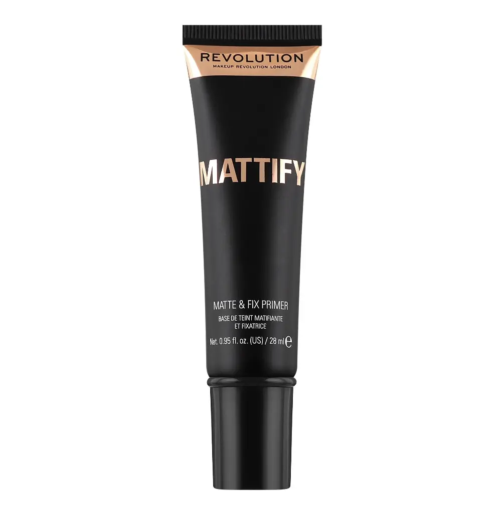 REVOLUTION - MATTIFY MATTE AND FIX FACE CLEAR GEL PRIMER 28ML
