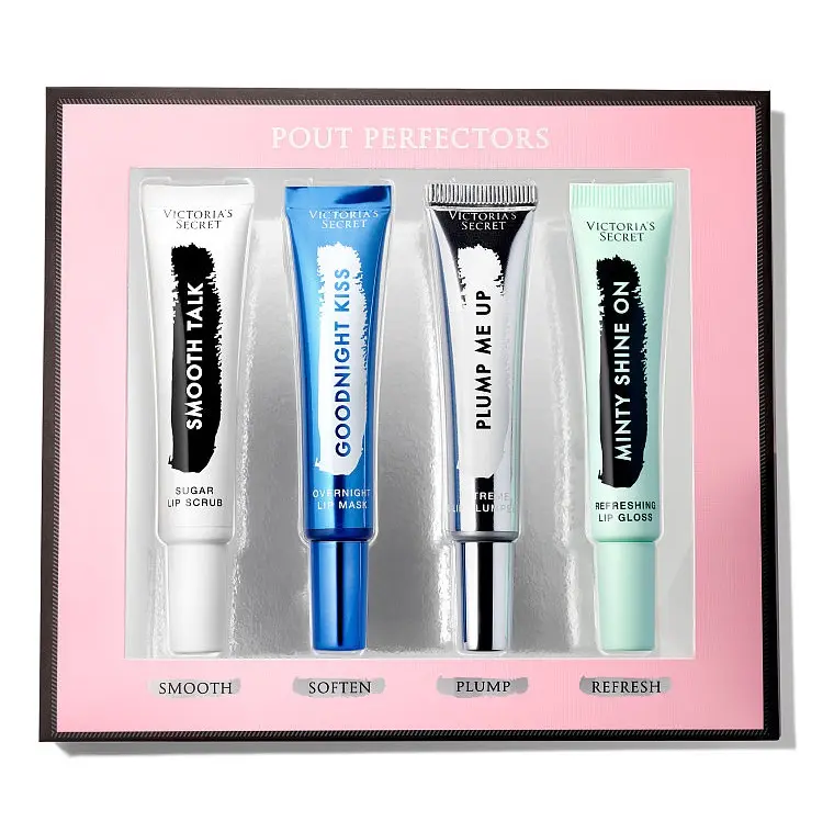 فيكتوريا سيكريت - مجموعة بوت بيرفيكتورز لشفاه ناعمة 4 قطع