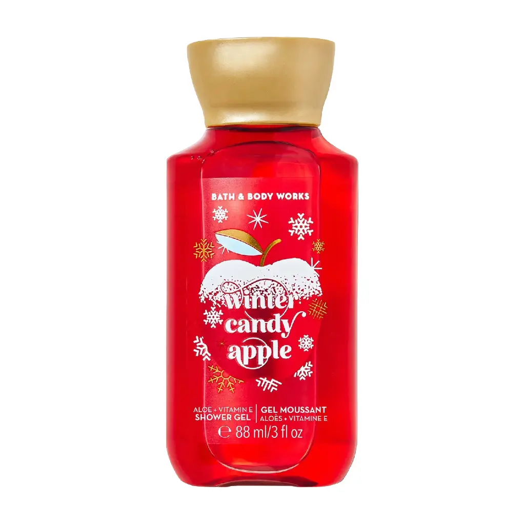 BATH & BODY WORKS - WINTER CANDY APPLE SHOWER GEL 88ML