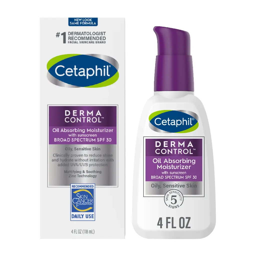 CETAPHIL - DERMACONTROL OIL ABSORBING MOISTURIZER WITH SPF30 118ML