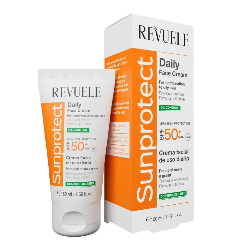 REVUELE - SPF 50+ SUNPROTECT OIL CONTROL DAILY FACE CREAM 50ML