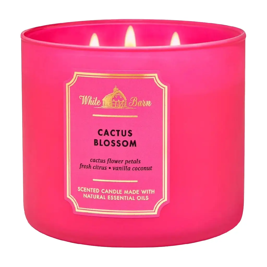 BATH & BODY WORKS - CACTUS BLOSSOM CANDLE 411G