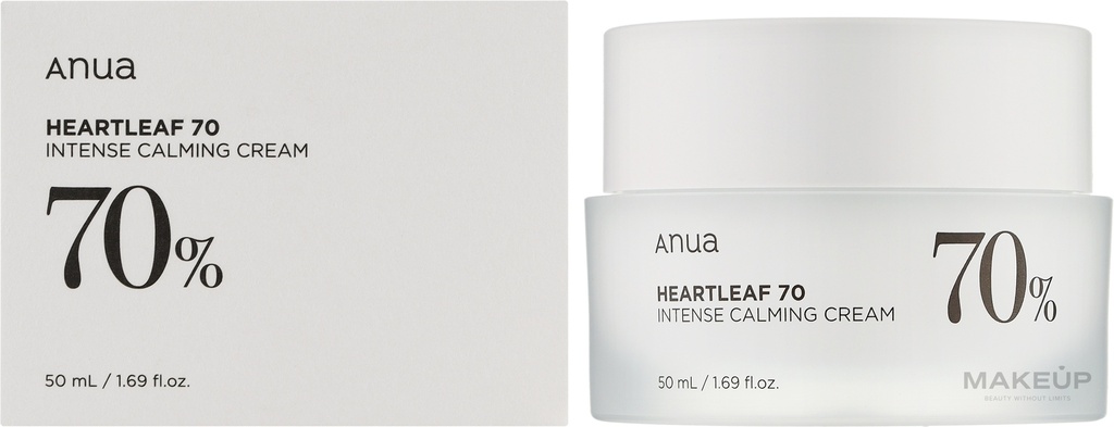 ANUA - HEARTLEAF 70% INTENSE CALMING CREAM 50ML